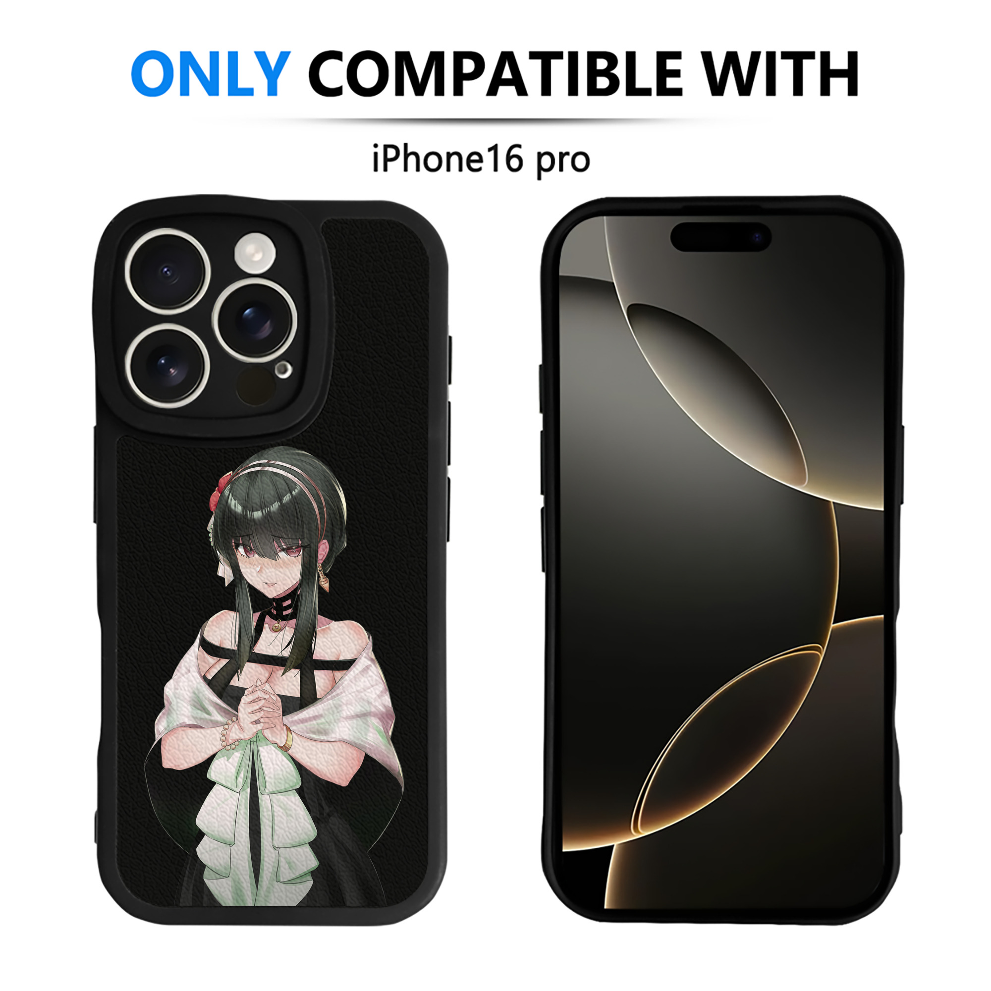 （画像用） SPY×FAMILY间谍家家酒 【iPhone 16シリーズ対応】シリコンスマホケース（レザー調） 材質：シリコン